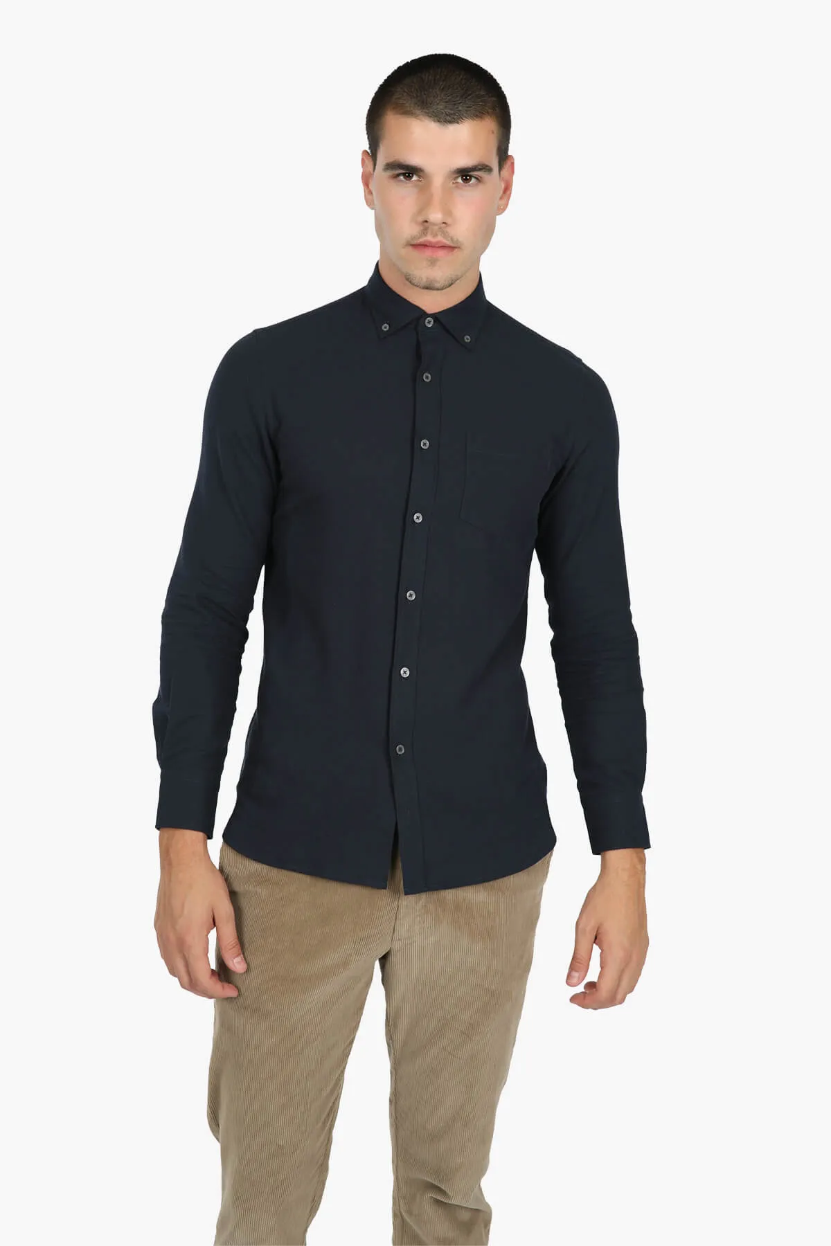 James Harper | Diamond Texture Slim Fit Casual Shirt