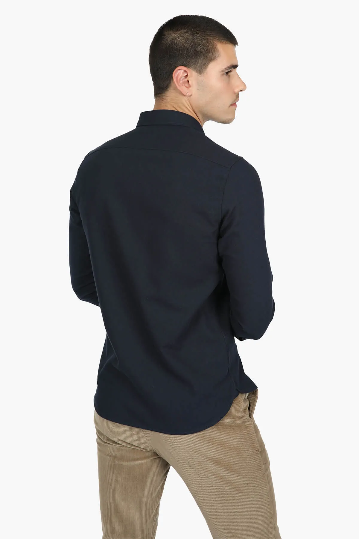 James Harper | Diamond Texture Slim Fit Casual Shirt