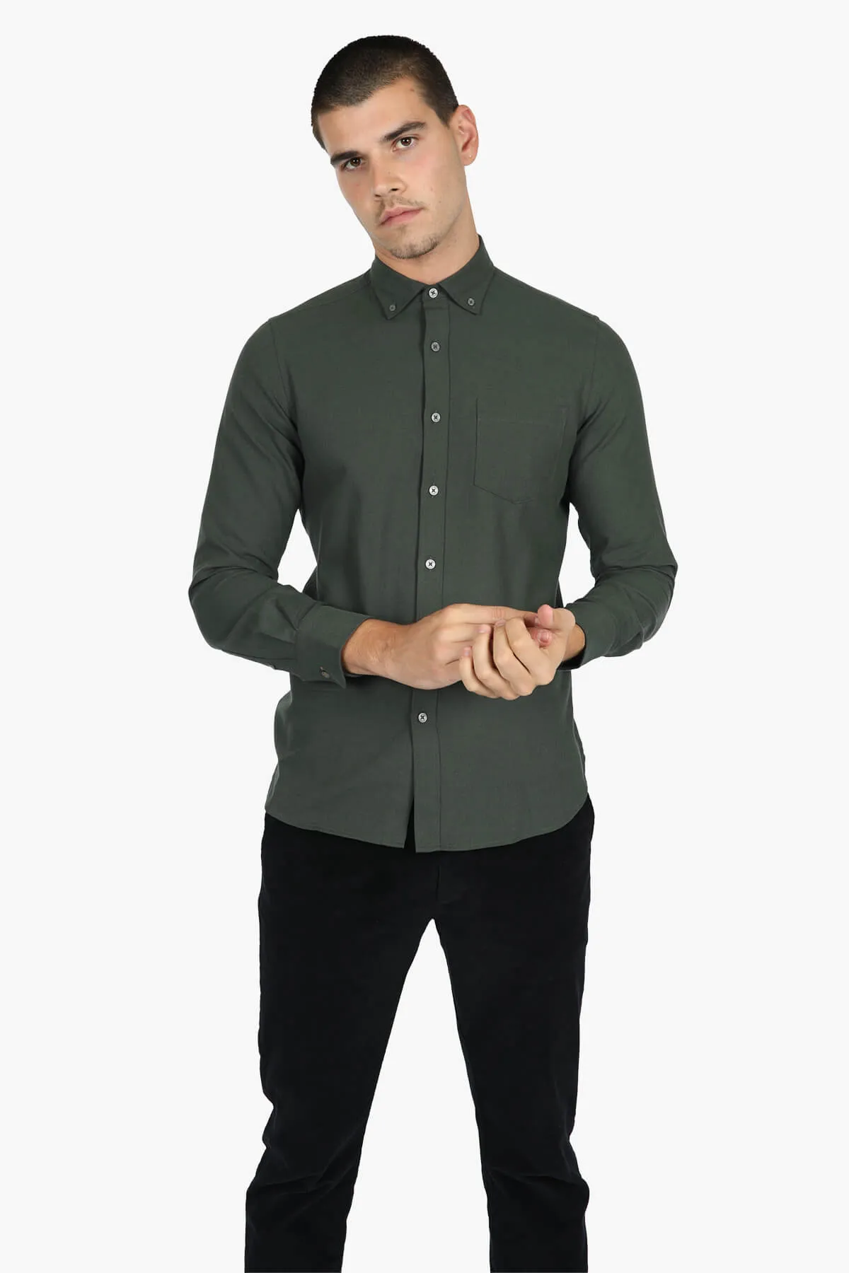 James Harper | Diamond Texture Slim Fit Casual Shirt