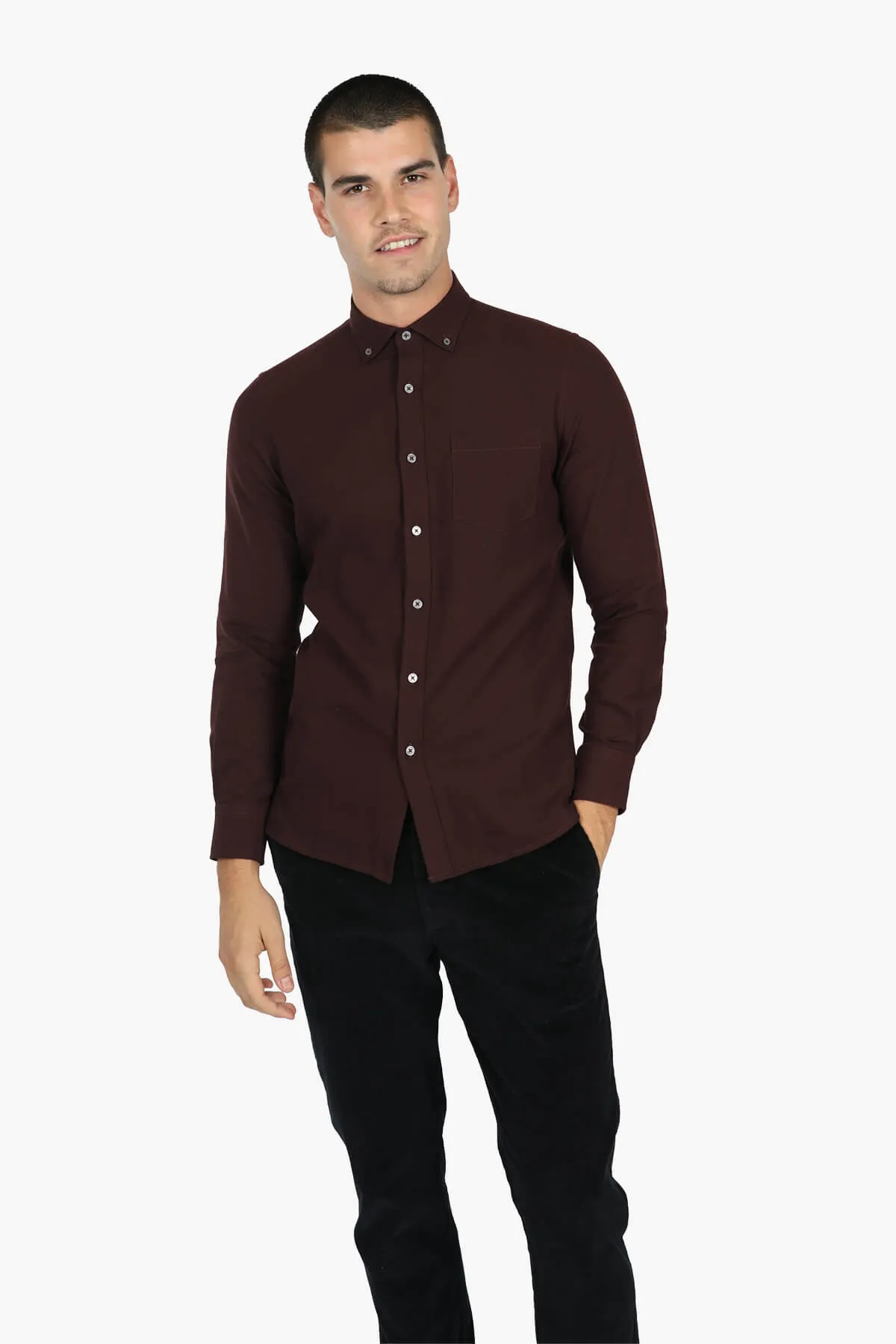 James Harper | Diamond Texture Slim Fit Casual Shirt