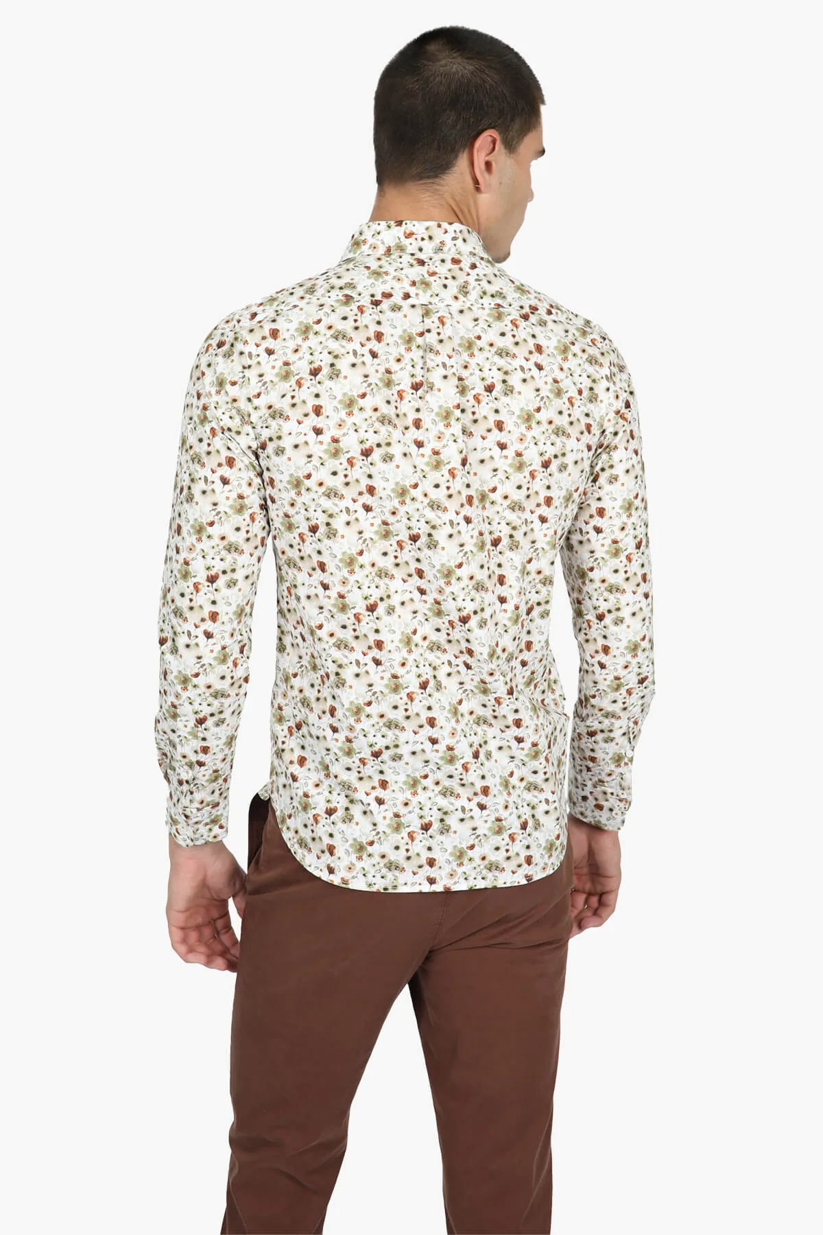 James Harper | Wild Blooms Slim Fit Casual Shirt