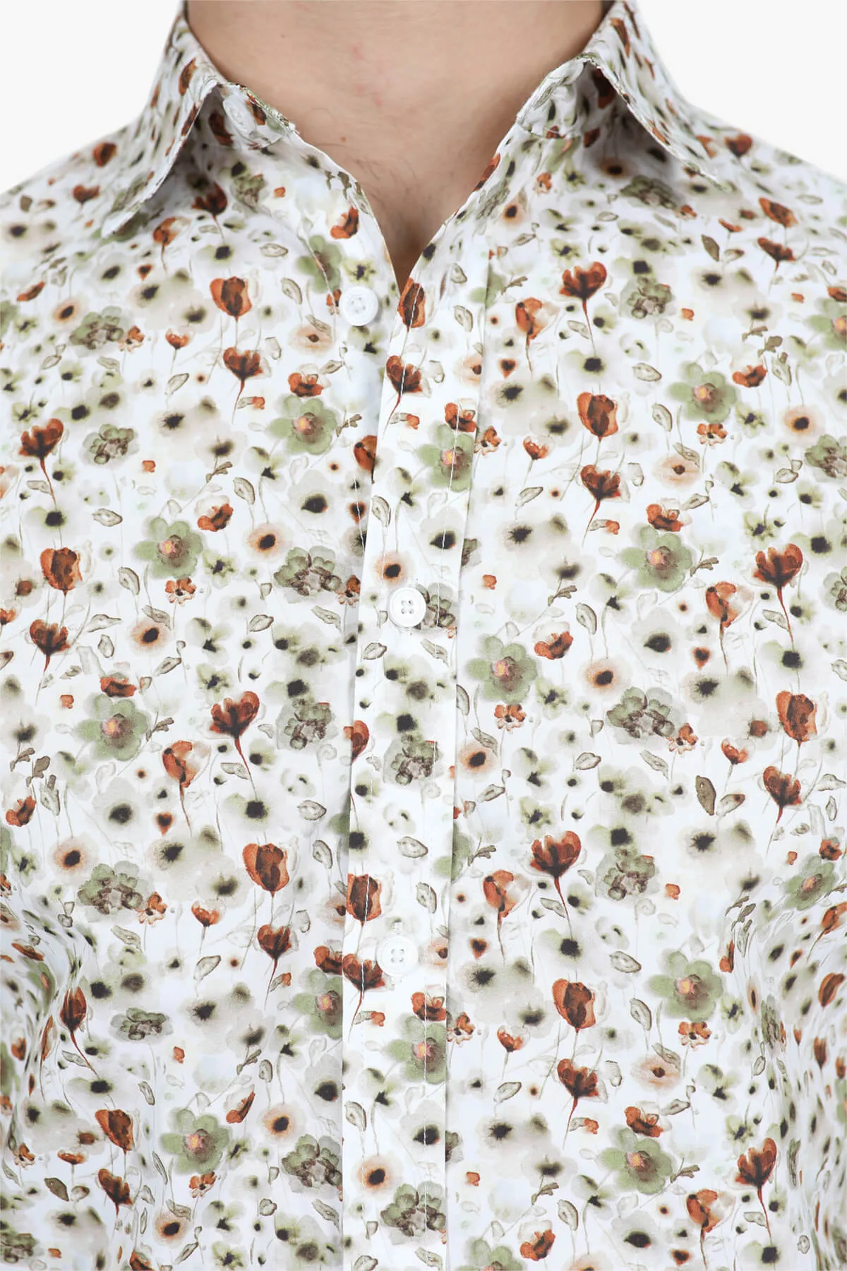 James Harper | Wild Blooms Slim Fit Casual Shirt