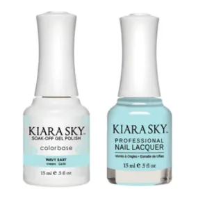 Kiara Sky Classic Gel & Polish Duo - 636 Wavy Baby