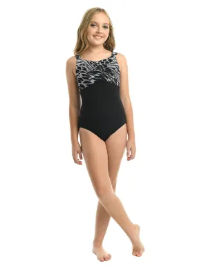 Kids Sasha Wide Strap Leotard