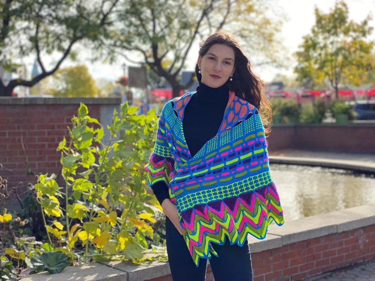 Knitting knit | Slipstravaganza shawl by Stephen West