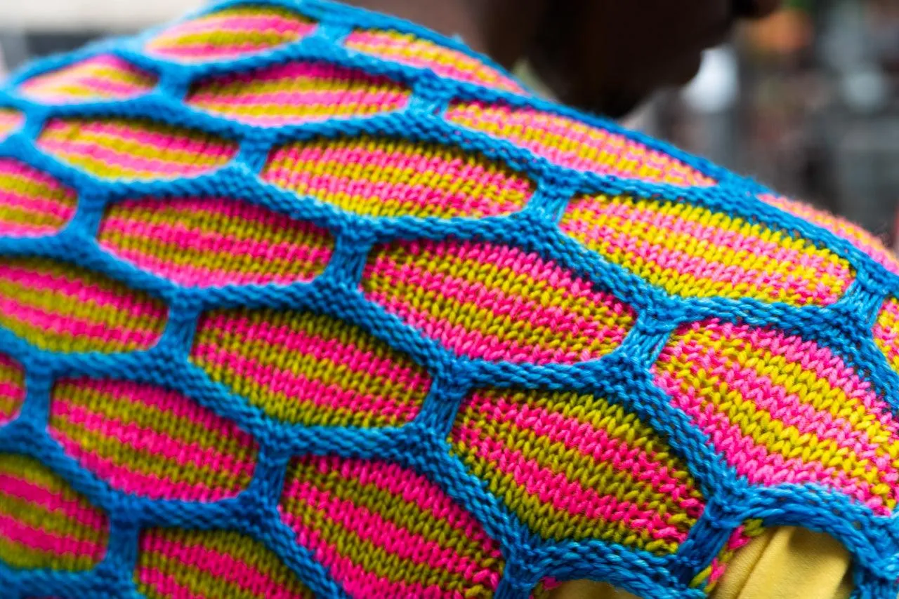 Knitting knit | Slipstravaganza shawl by Stephen West