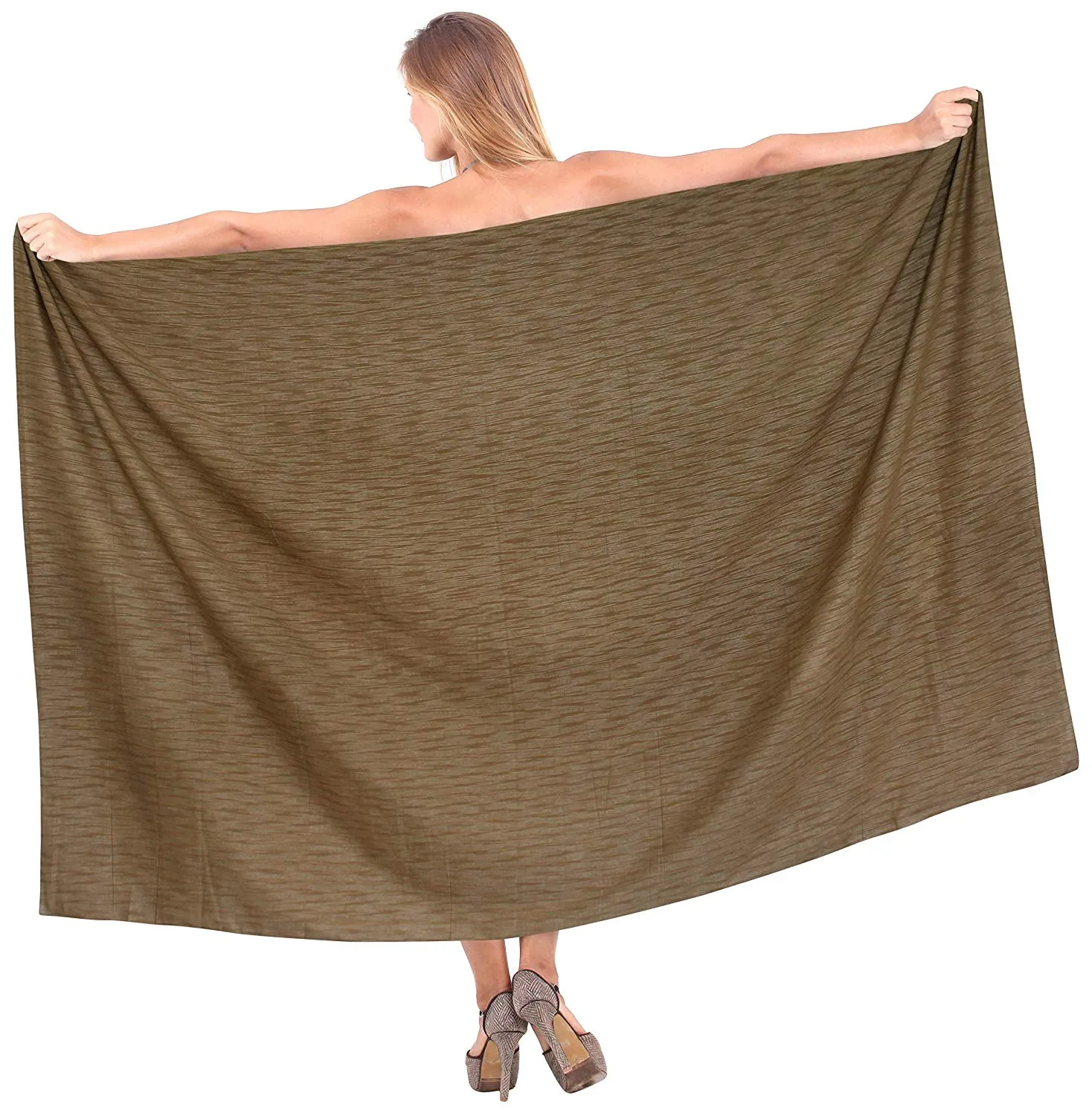 LA LEELA Women Beachwear Bikini Wrap Cover up Swimwear Bathing Suit 16 ONE Size