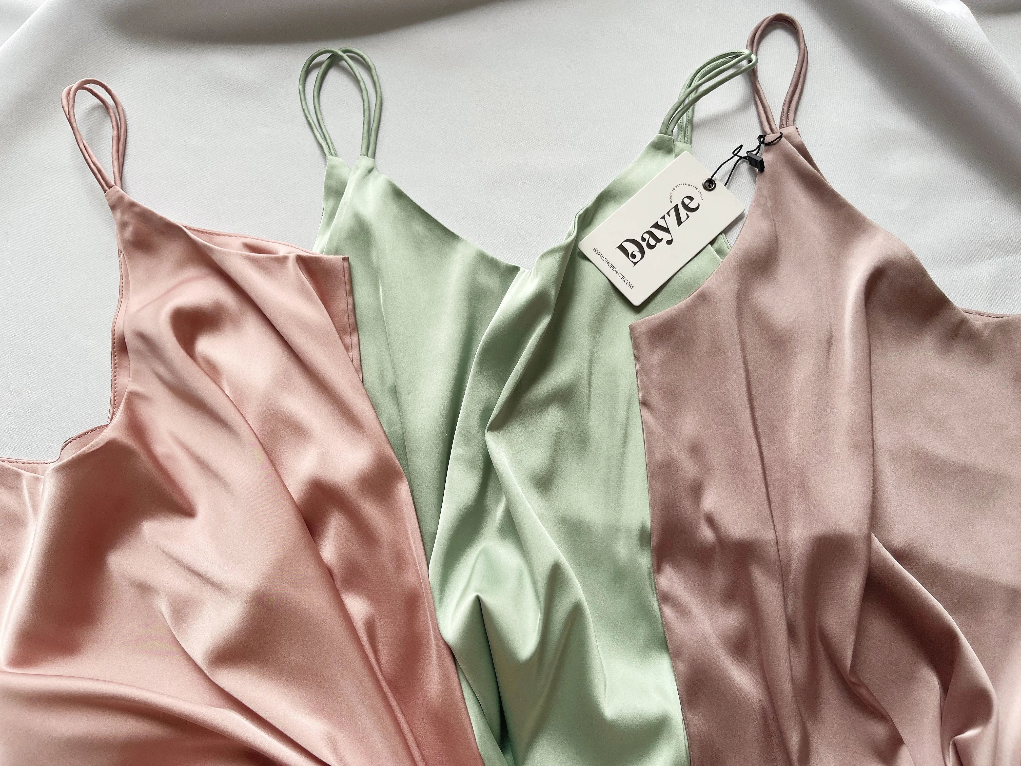 Lila Satin Camisole Top (Pack of 3)