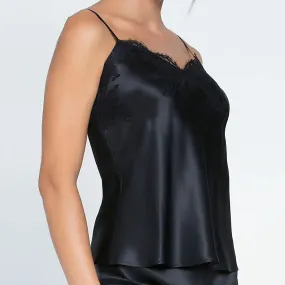 Lise Charmel 'Splendeur Soie' Black Silk Camisole