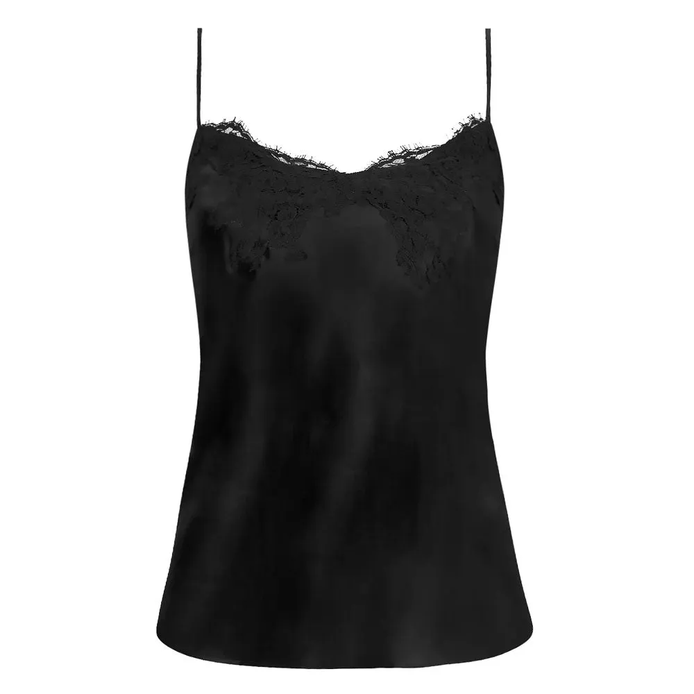 Lise Charmel 'Splendeur Soie' Black Silk Camisole