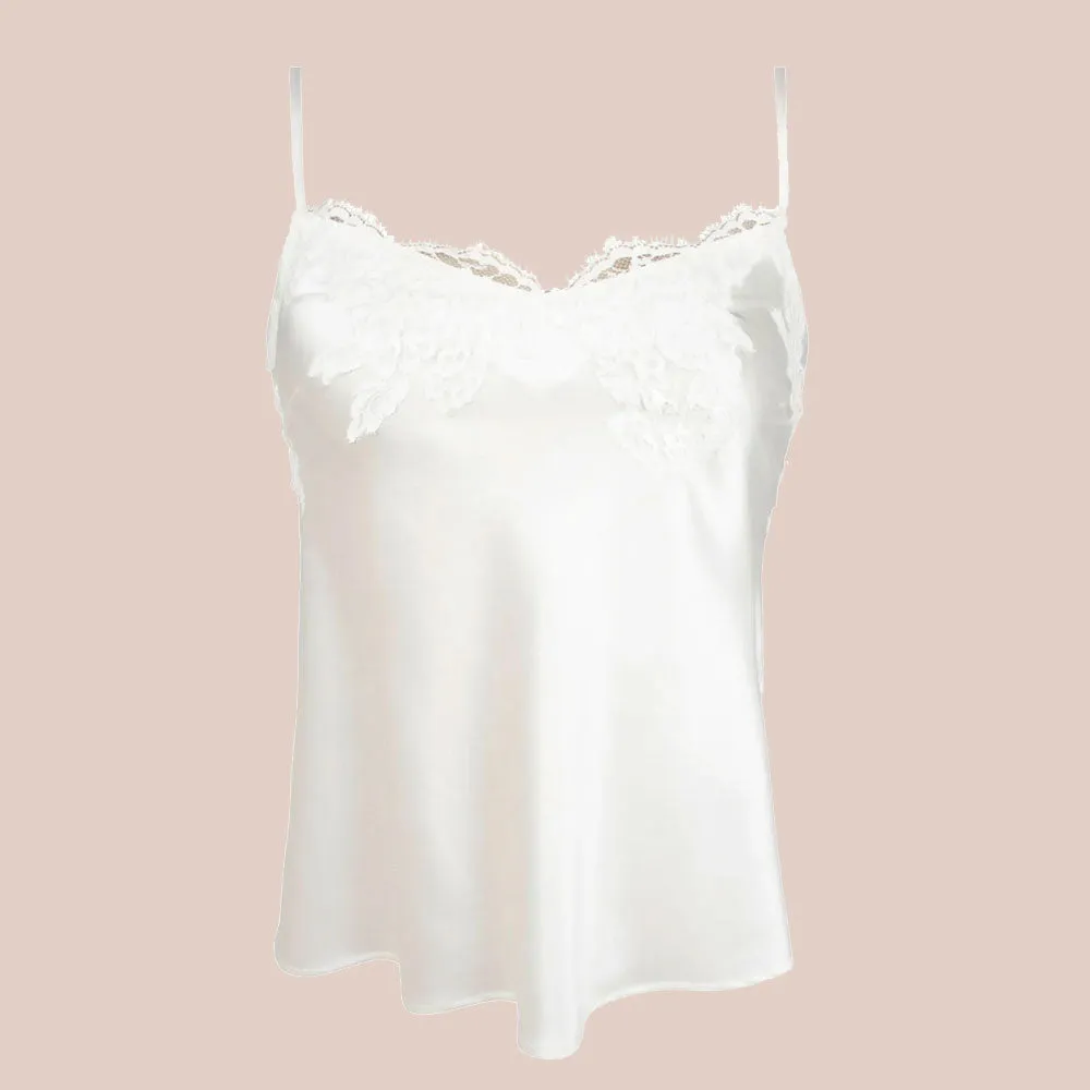 Lise Charmel 'Splendeur Soie' Ivory Silk Camisole
