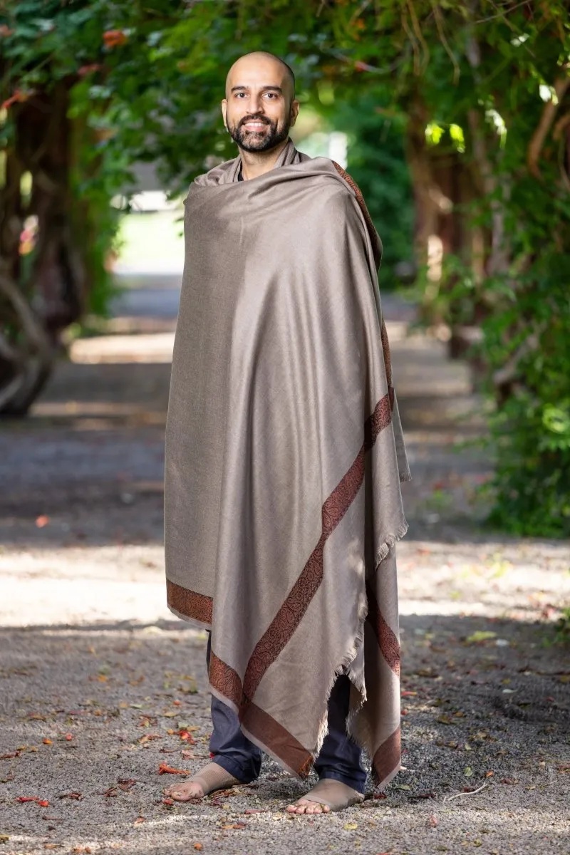 Meditation Shawl / Meditation Blanket / Prayer Shawl for Men Women (Gratitude)