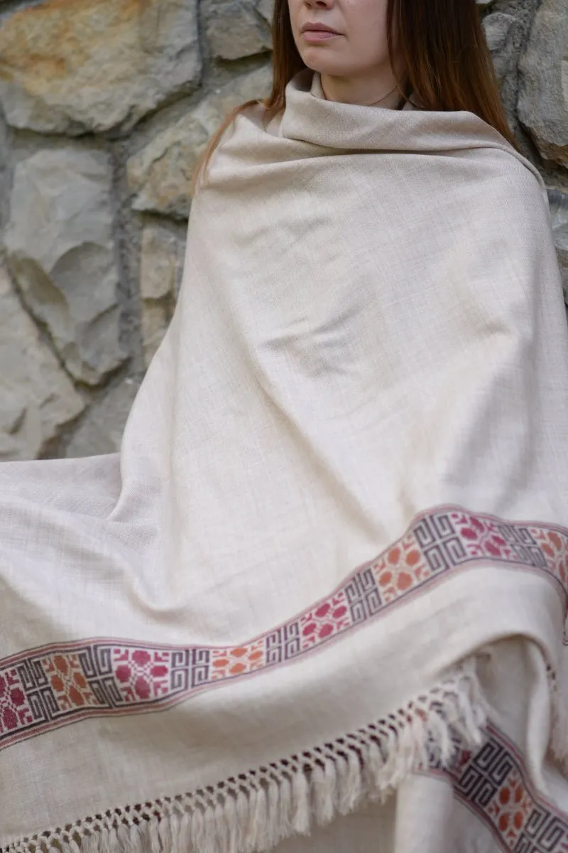 Meditation Shawl / Meditation Blanket / Prayer Shawl for Men Women (Happiness)