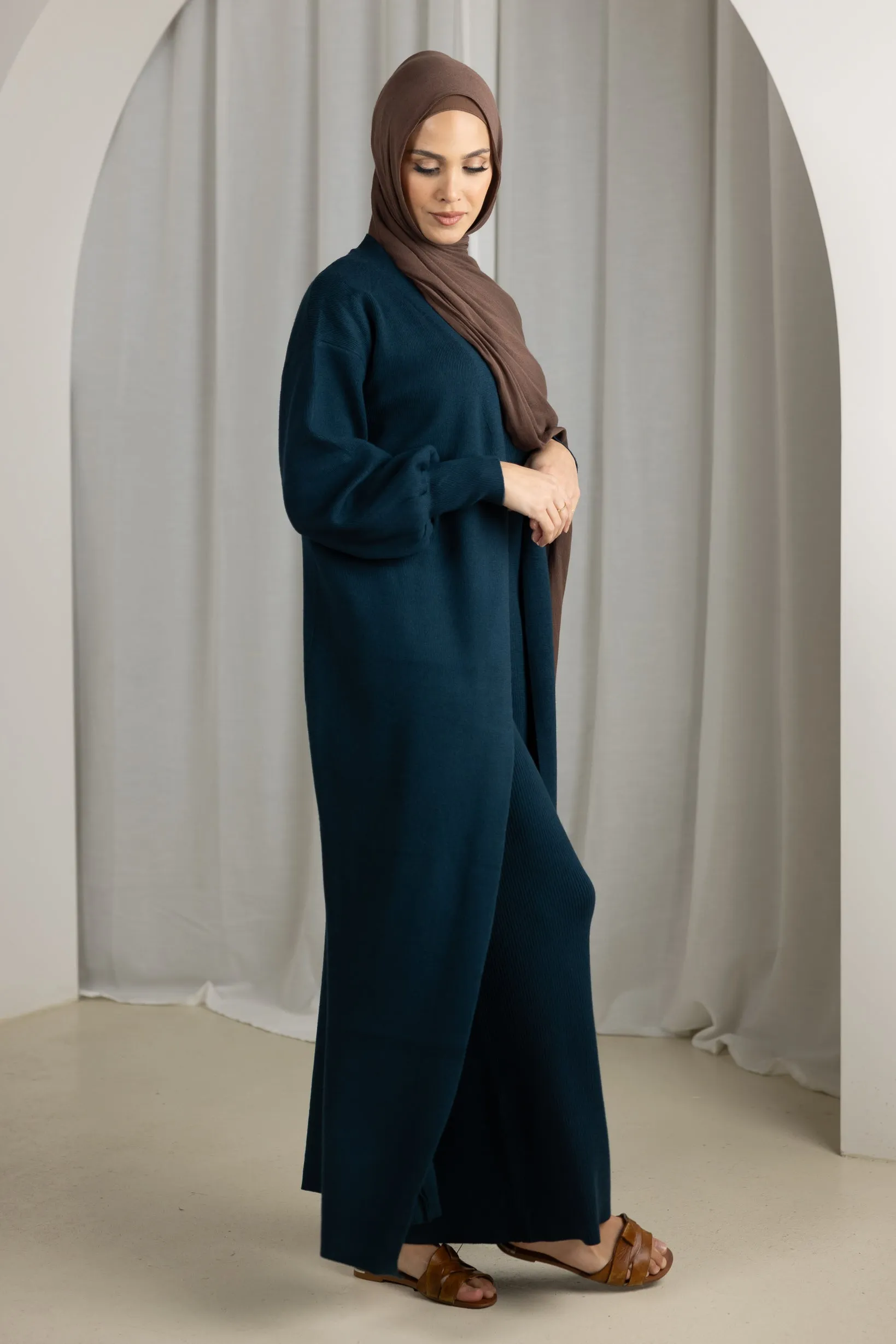 Mikayla Knit Dress & Cardigan Set
