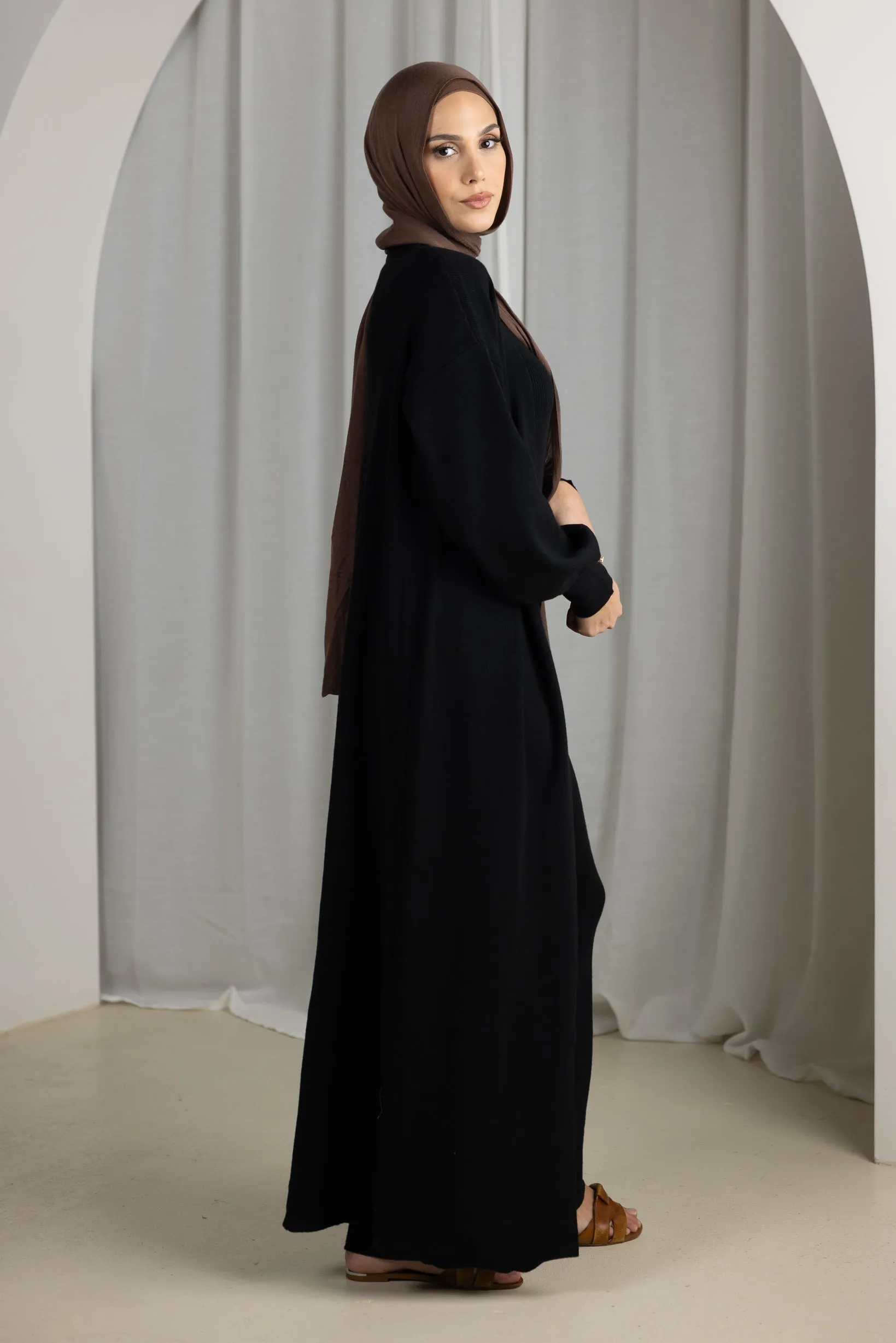 Mikayla Knit Dress & Cardigan Set