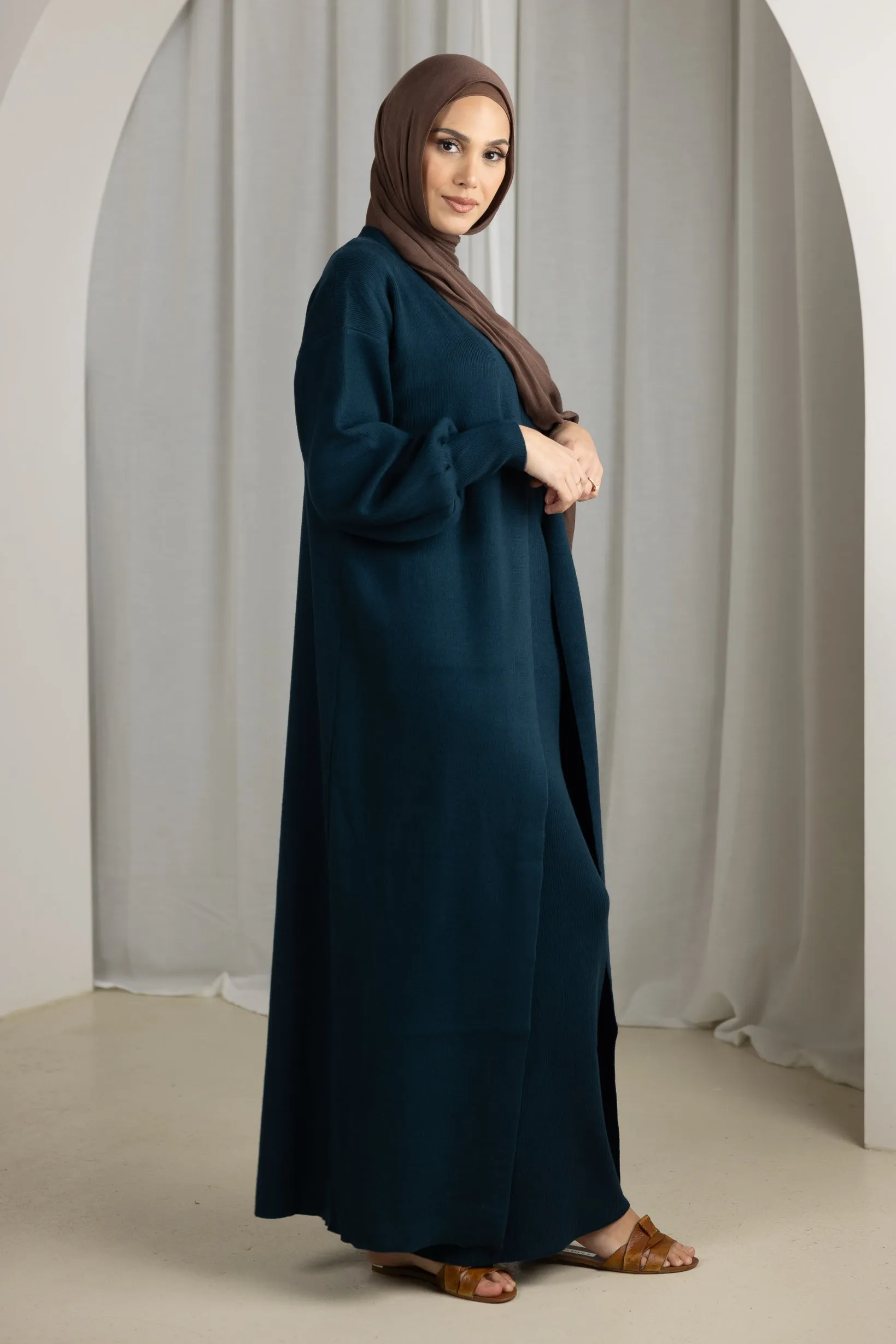 Mikayla Knit Dress & Cardigan Set