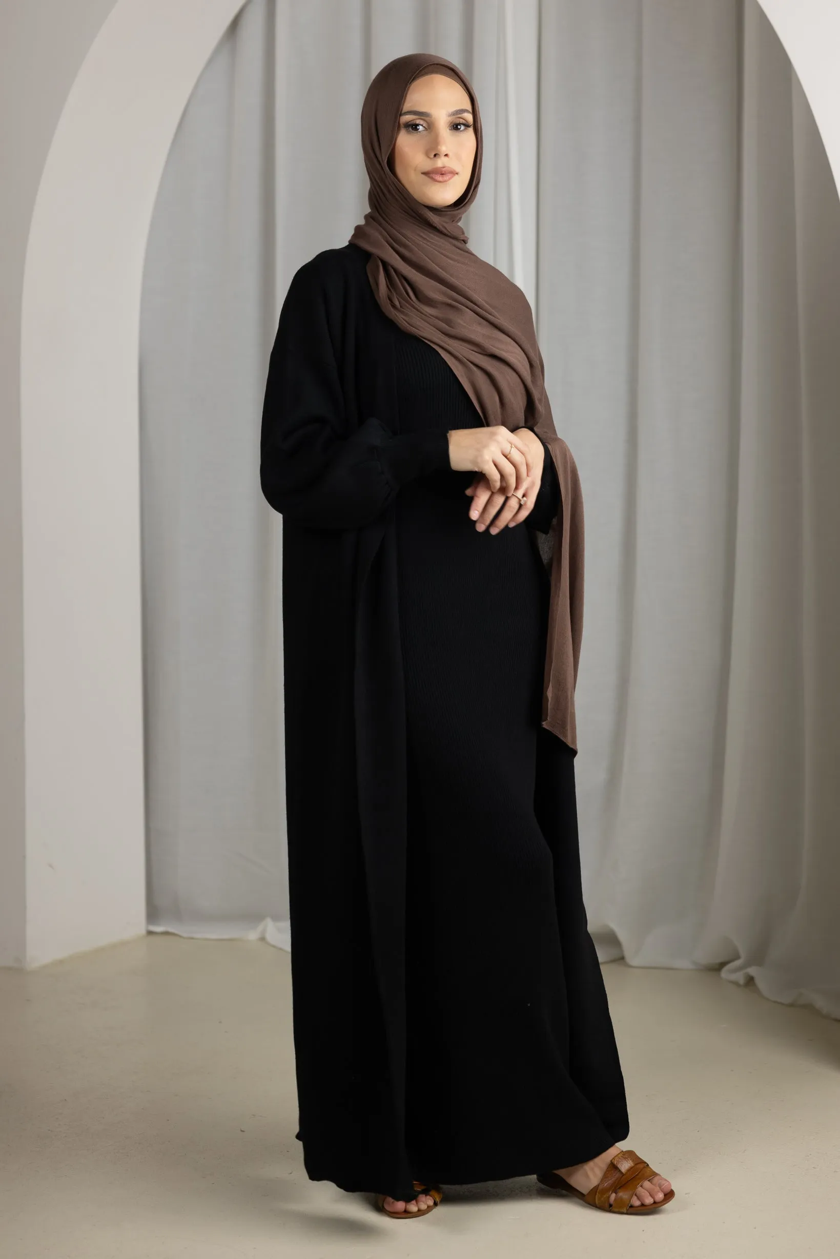 Mikayla Knit Dress & Cardigan Set