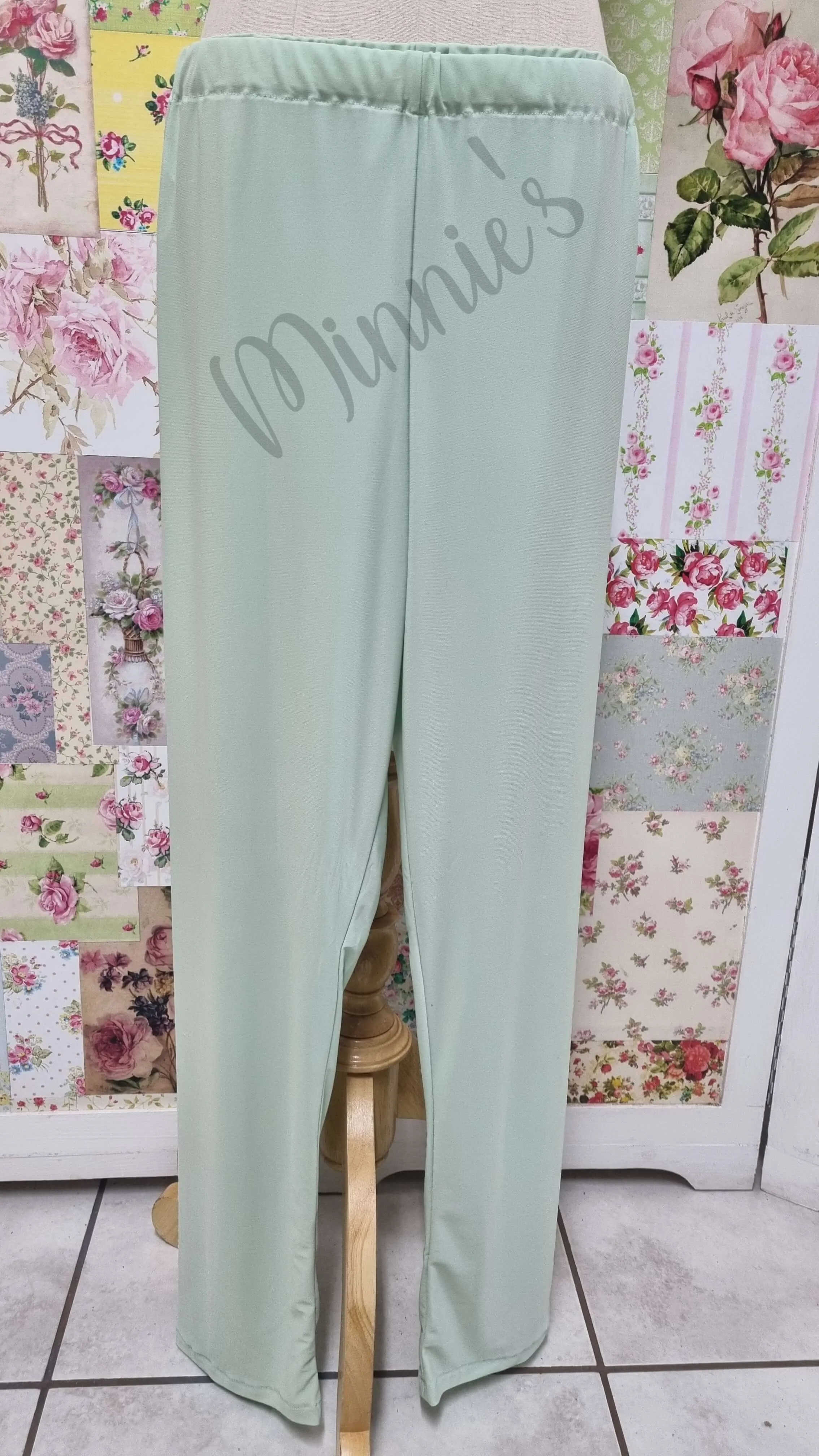 Mint Green 3-Piece Pants Set GD0264