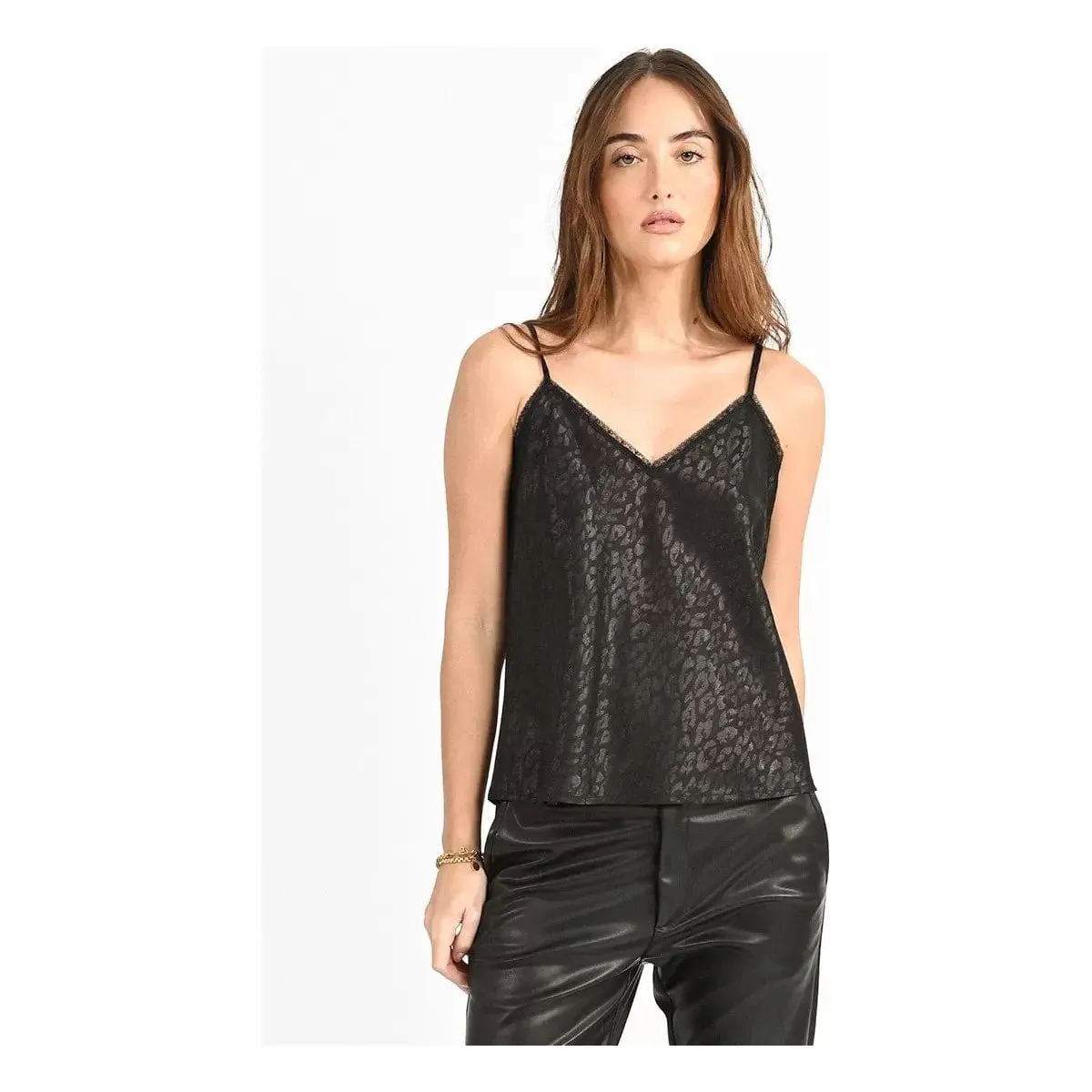 Molly Bracken Leopard Satined Camisole