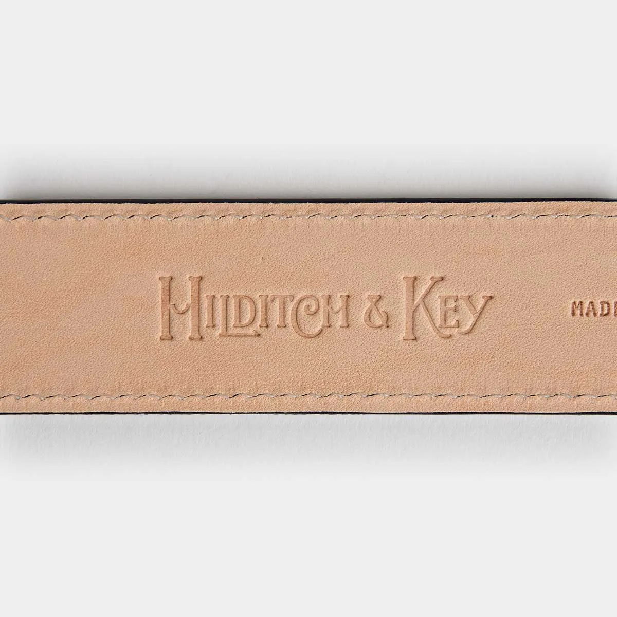 Navy Chiltern Suede Belt