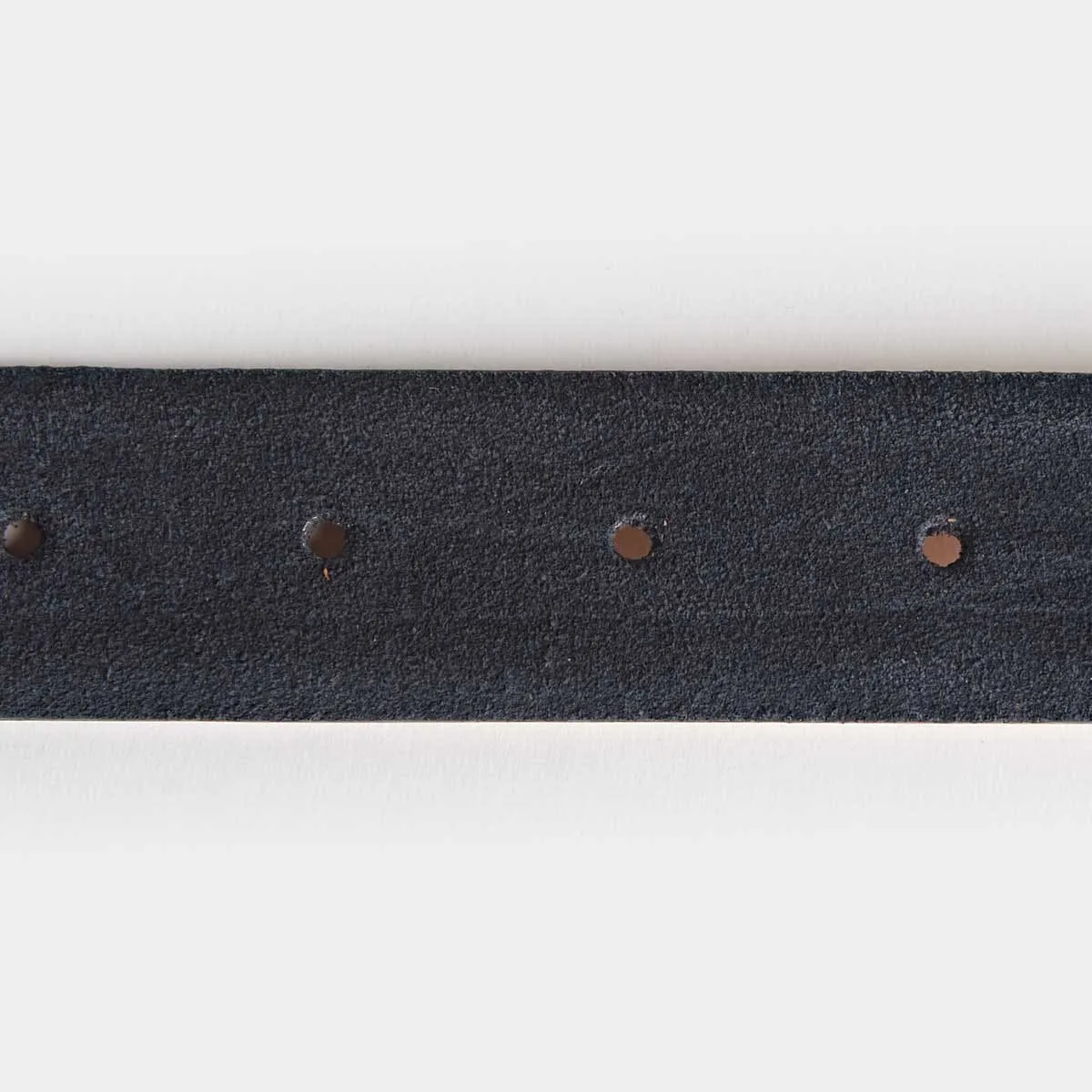 Navy Mount Suede Belt