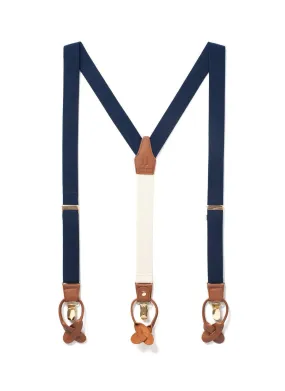 Navy Tides - Classic Navy Suspenders