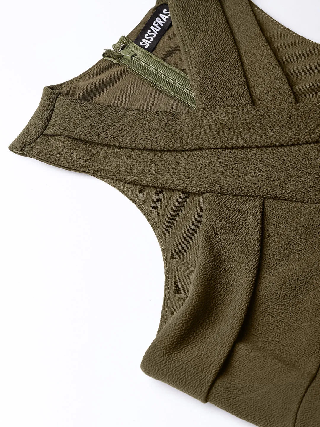 Olive Halter Maxi