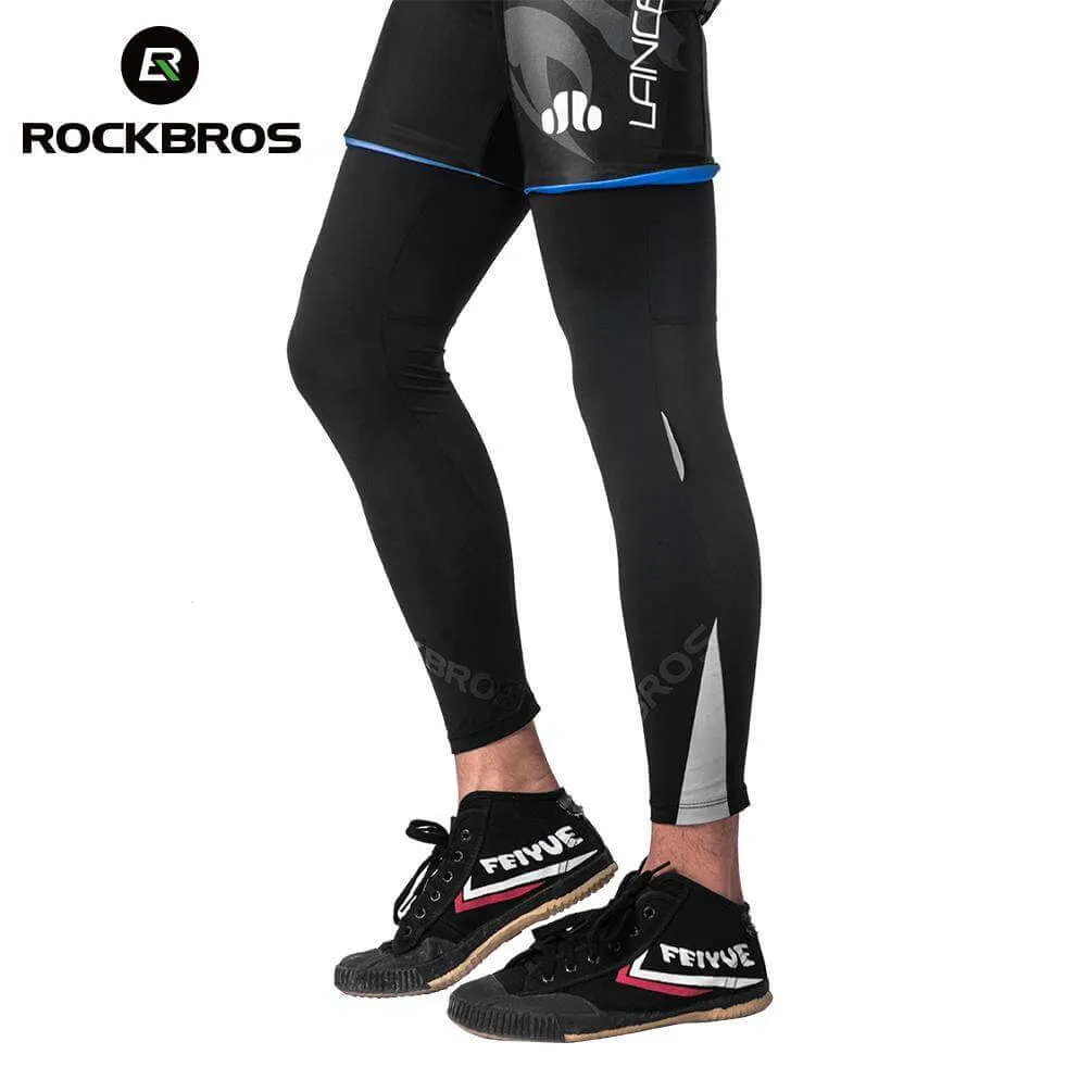 Outdoor Sport Cycling Leg Sleeve Legwarmer Leg Warmers UV Protection 1 Pair