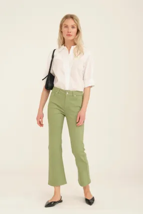 PD-Jelena Kick flare - Glass Green
