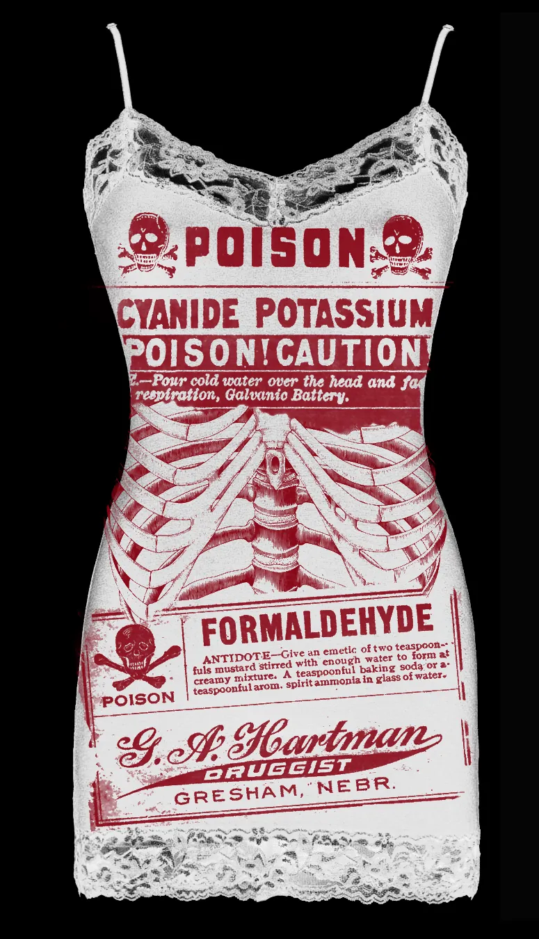 Poison Antidote Lace Cami Black