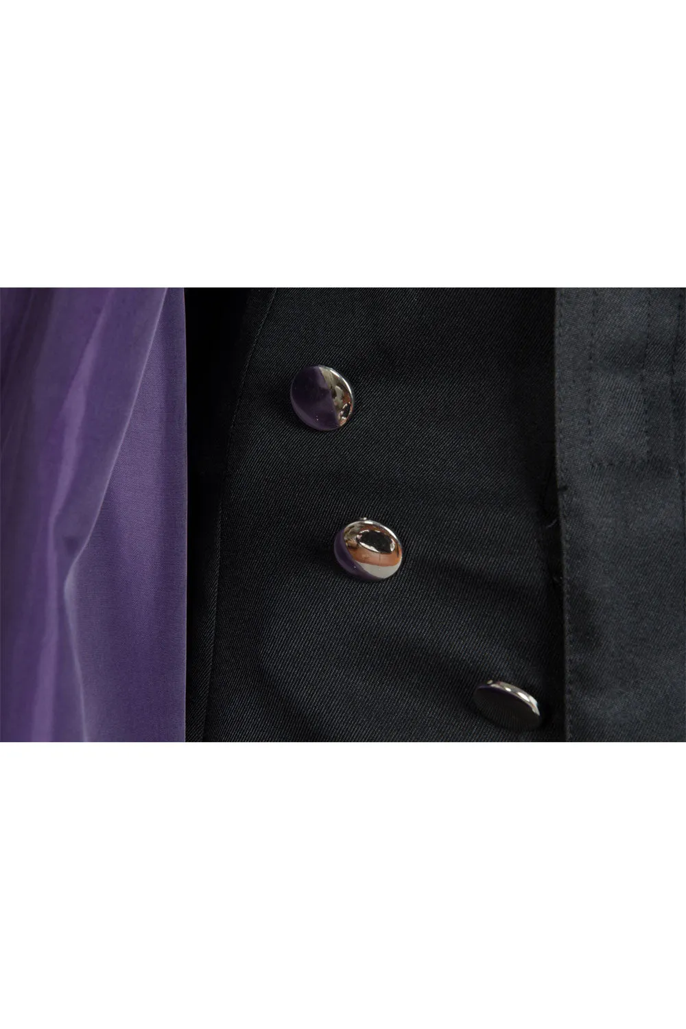 Prince Rogers Nelson in Purple Rain Coat Outfits Halloween Cosplay Costume