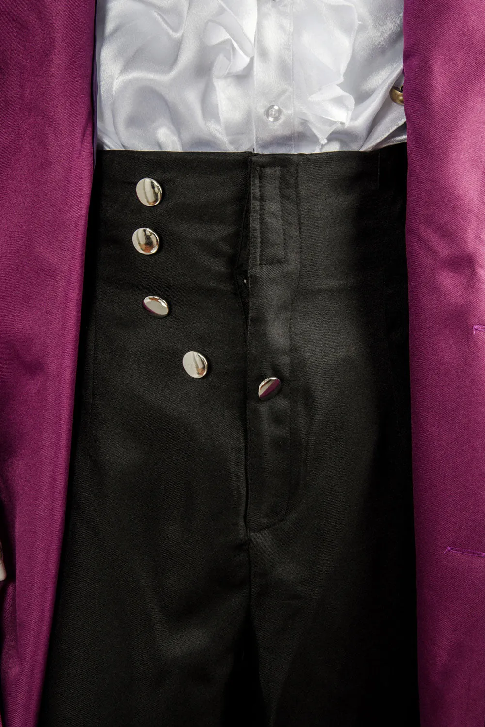 Prince Rogers Nelson in Purple Rain Coat Outfits Halloween Cosplay Costume
