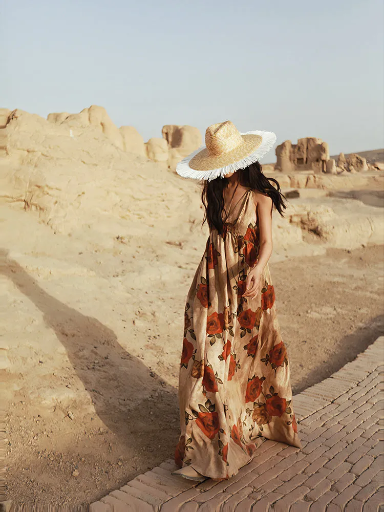 Printed Camisole Dress For Women