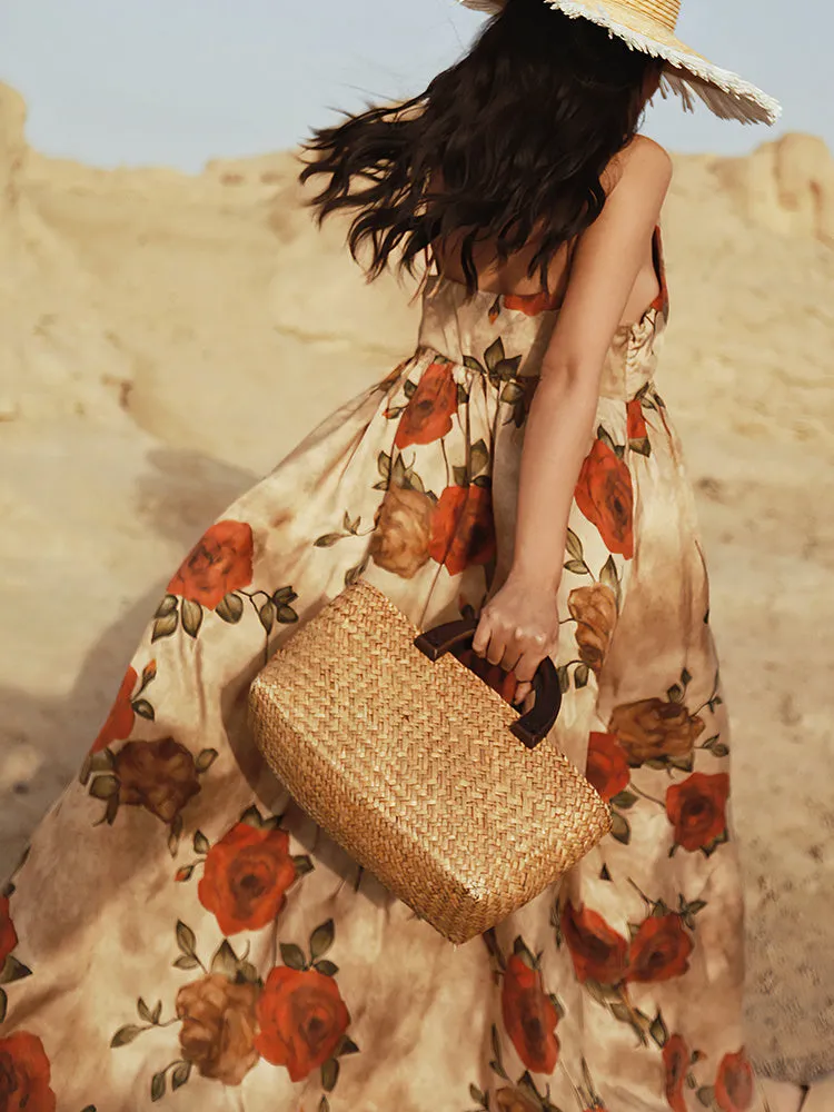 Printed Camisole Dress For Women