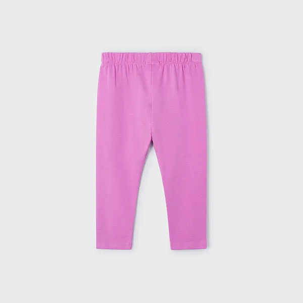 PURPLE SHORT LEGGINGS FOR GIRLS