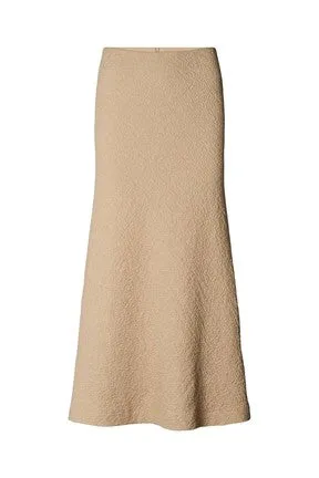 Rabens Saloner Beatriz Skirt in Oatmeal