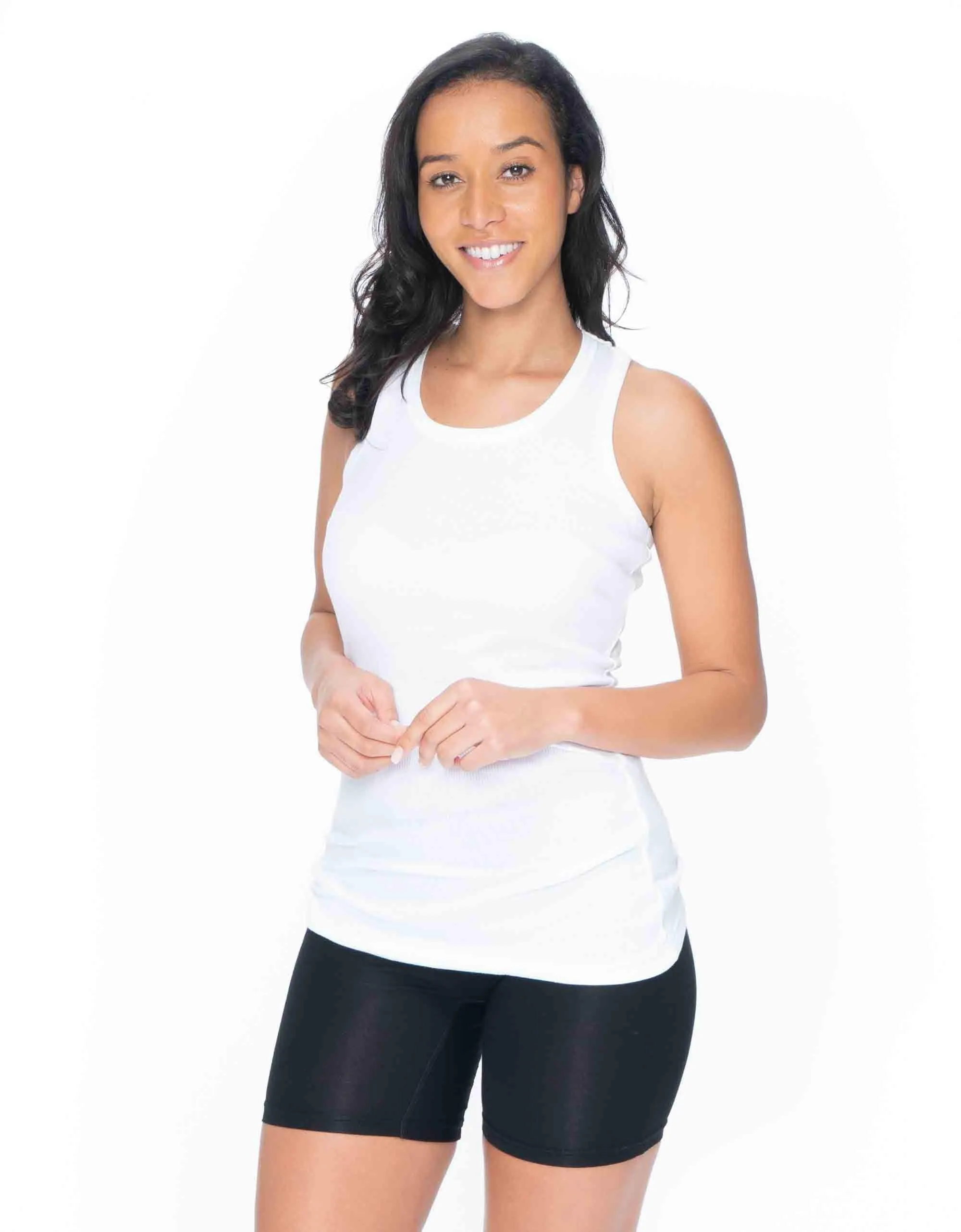 Racerback Colorful Tank Tops - 4 Bright Assorted TackTop Packs