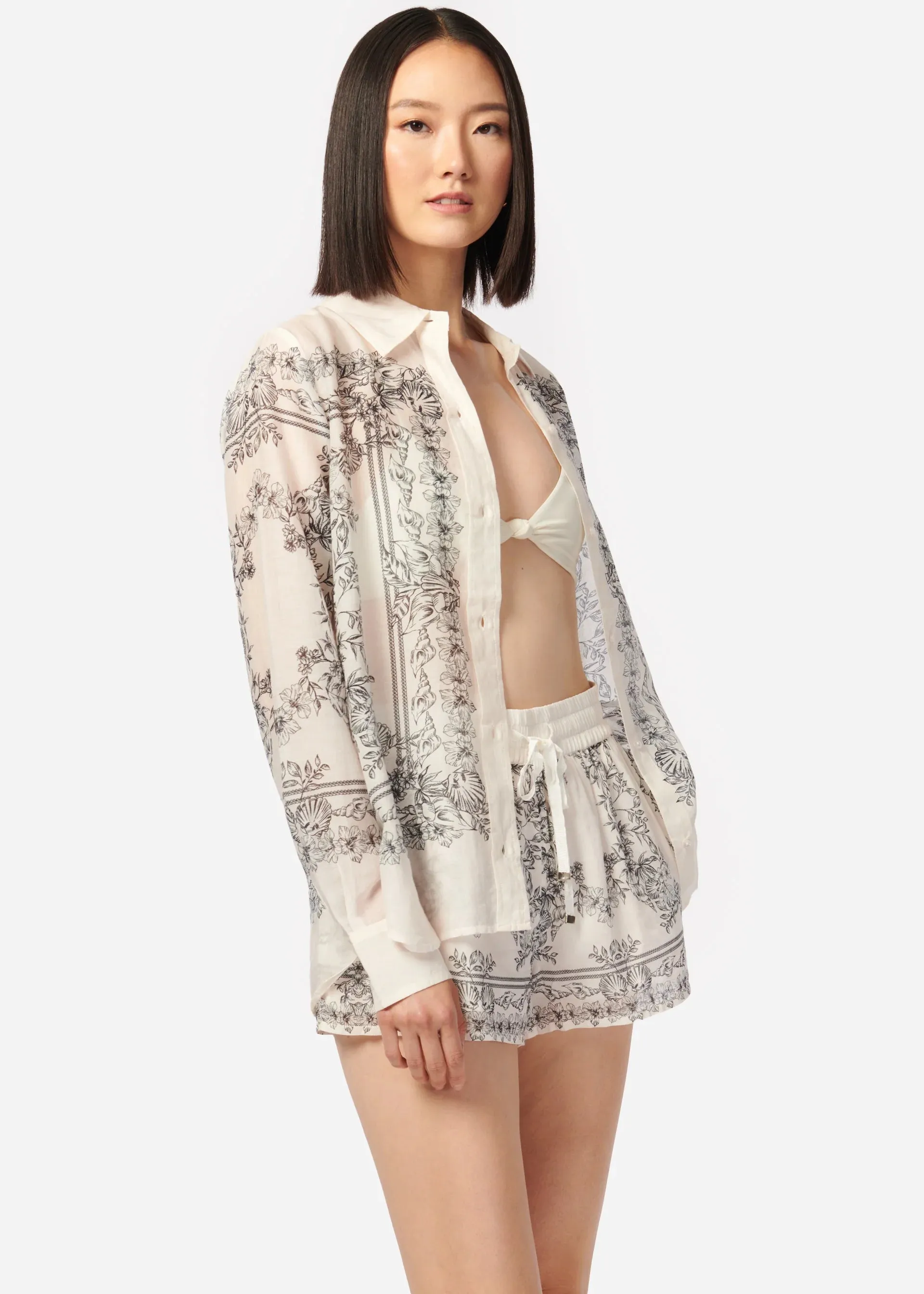 Rafella Top - Seaside Bandana
