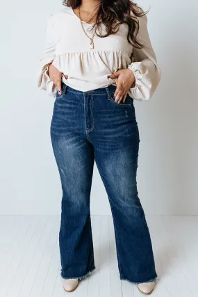 Risen The Reesley High Waist Flares Curves