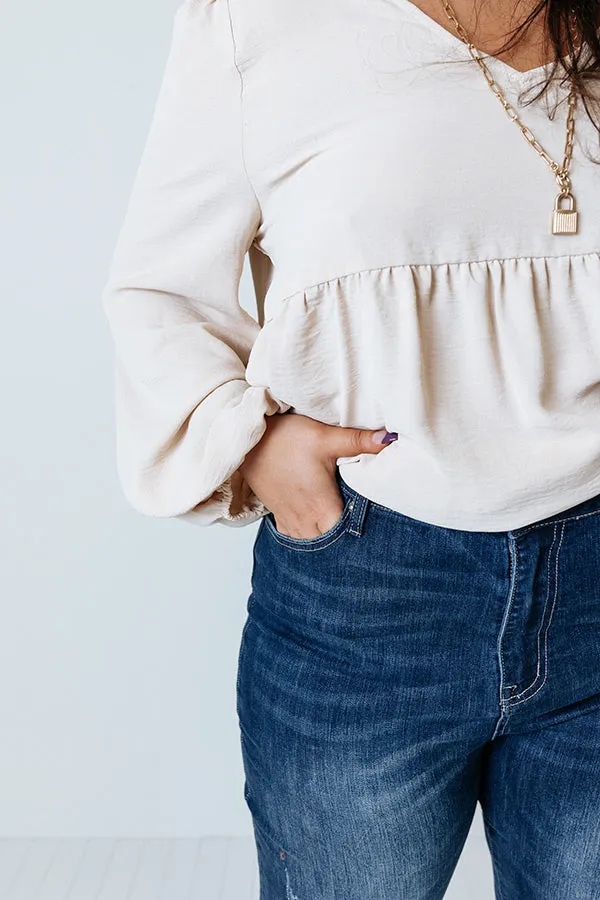 Risen The Reesley High Waist Flares Curves