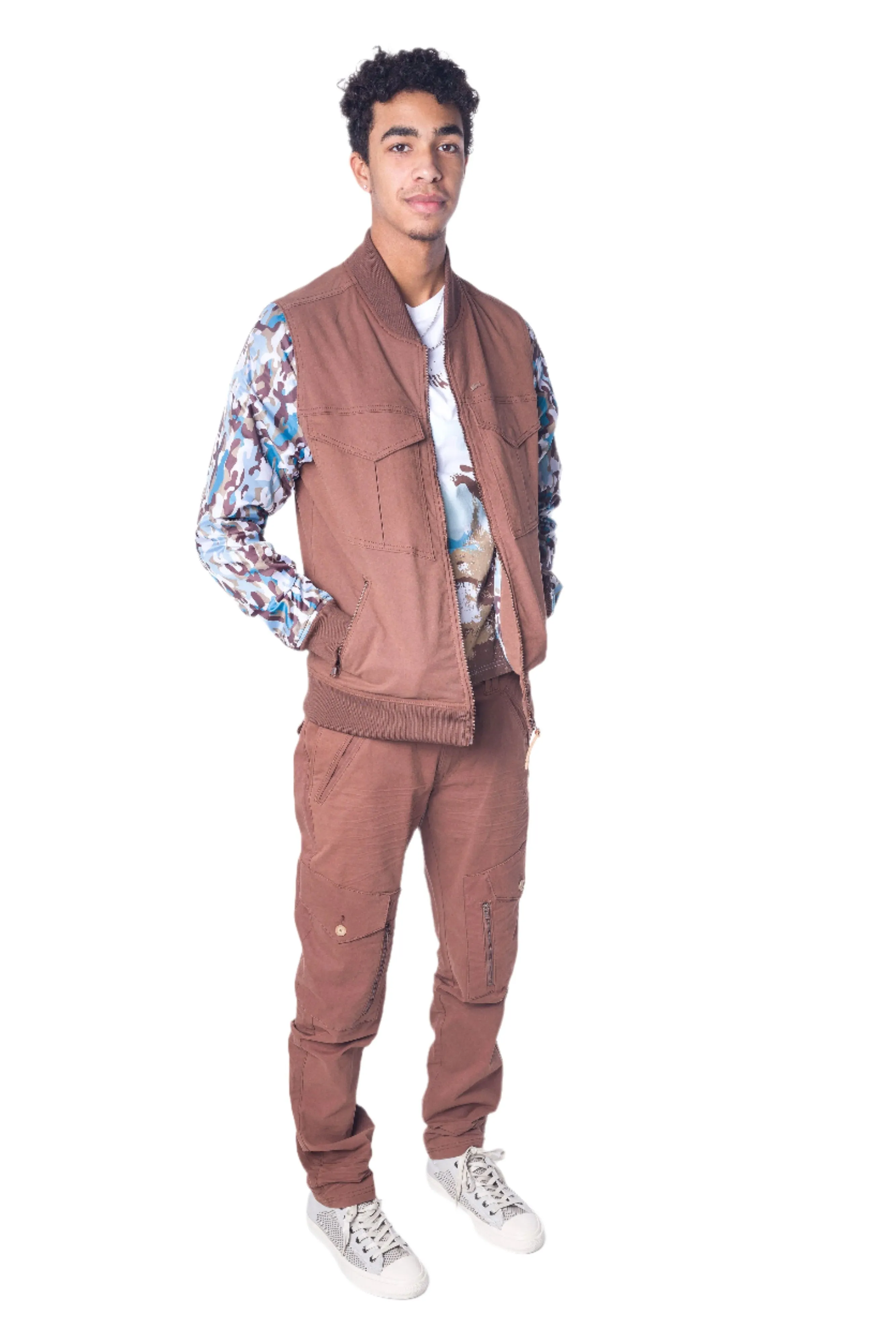 Robert | Men's Twill Bomber Jacket