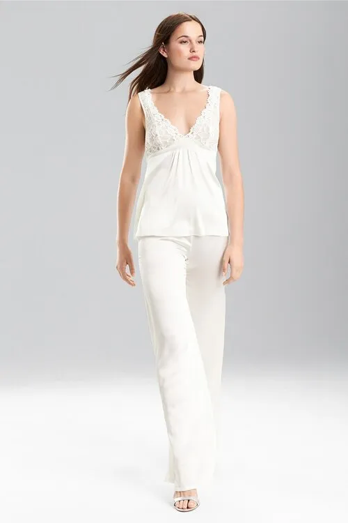 Rose Parfait With Silk Charmeuse Camisole