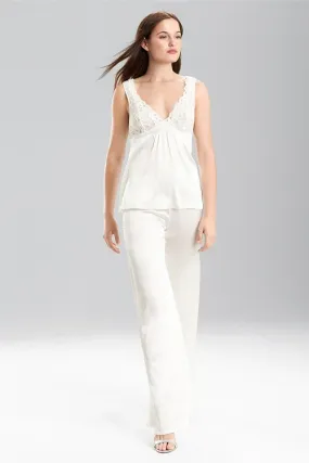 Rose Parfait With Silk Charmeuse Camisole
