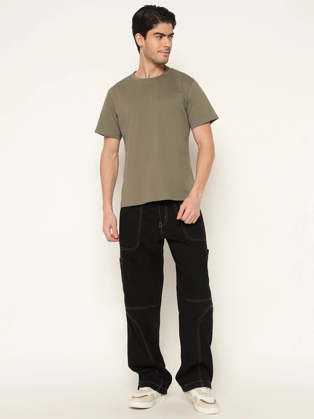 Round Neck Pure Cotton T-shirts