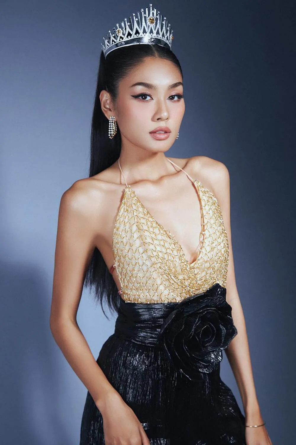 Sandra Straight Camisole Taffeta Jumpsuit
