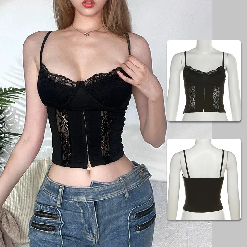 Sexy Lace Camisole for Jazz Dancers