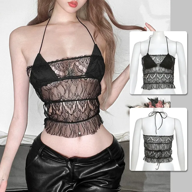 Sexy Lace Camisole for Jazz Dancers
