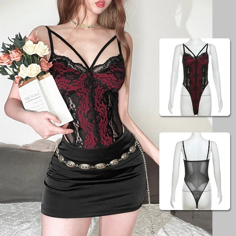 Sexy Lace Camisole for Jazz Dancers