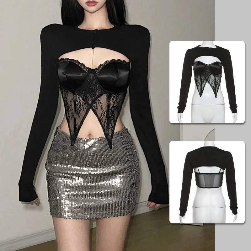 Sexy Lace Camisole for Jazz Dancers