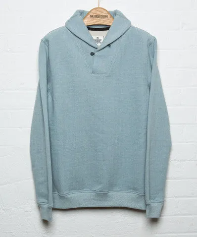Shawl Collar Sweatshirt